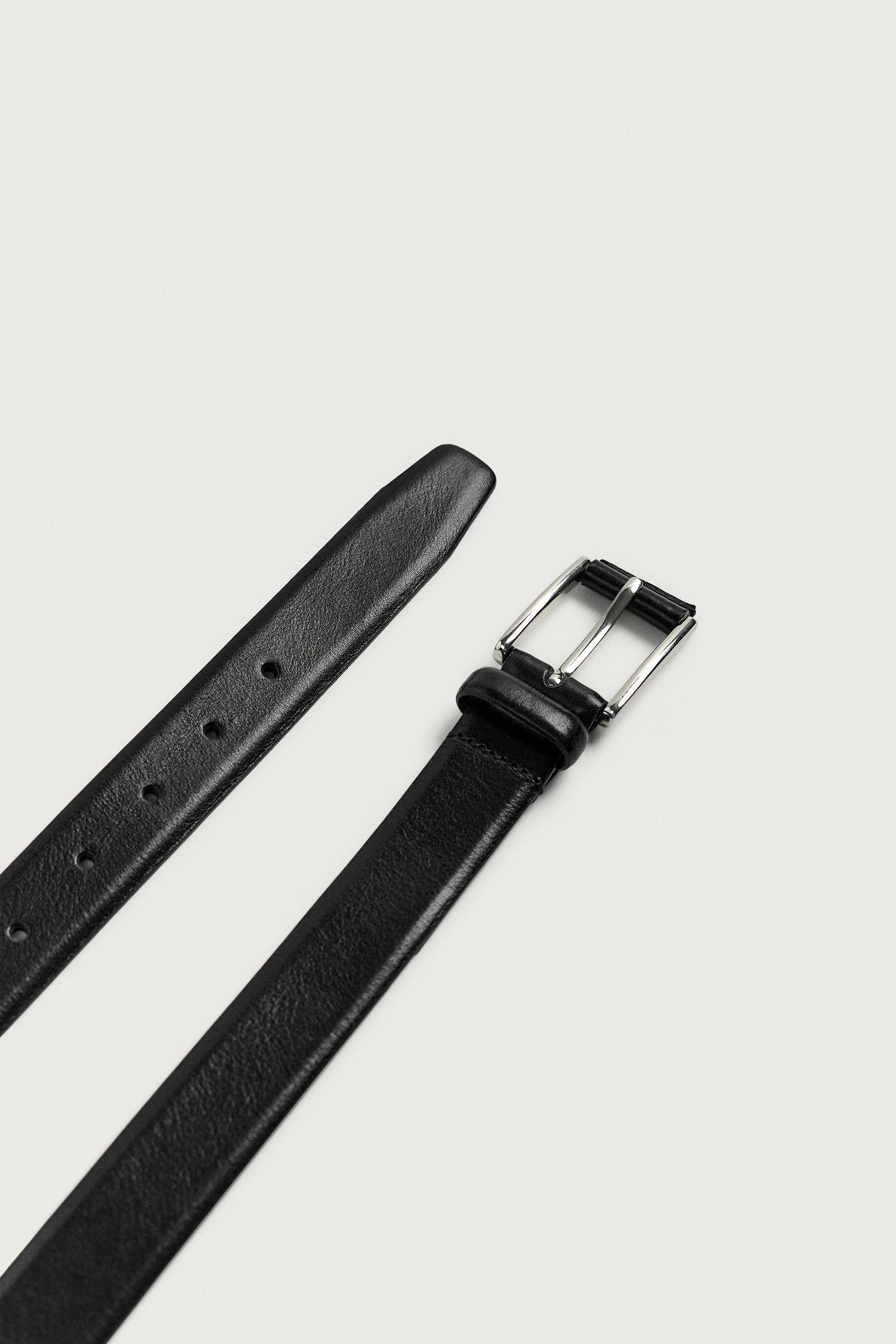 LEATHER DRESS BELT